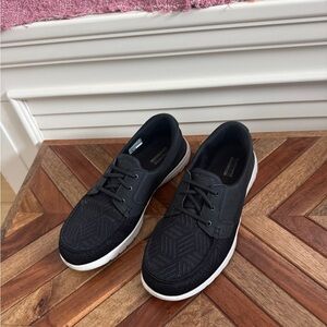 Sketchers Black slip on shoe